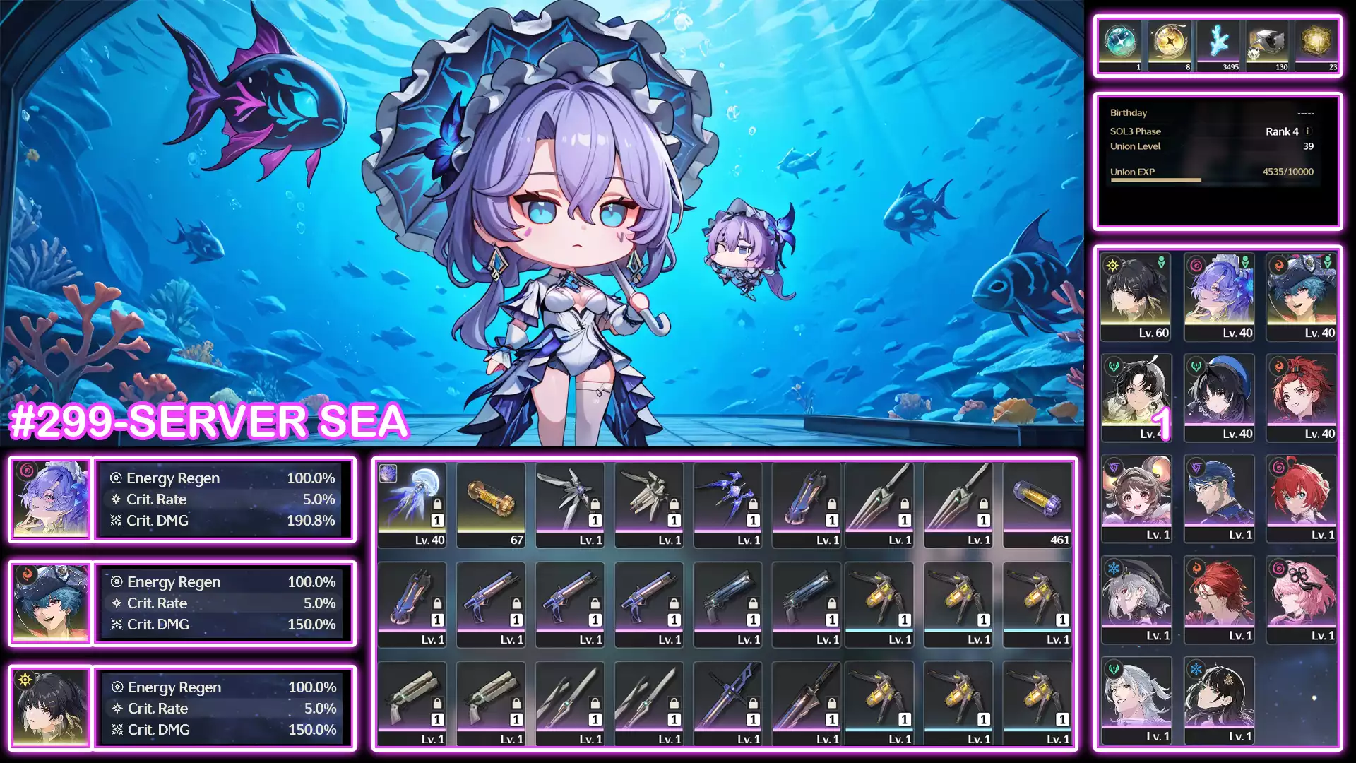 Cantarella trấn + Brant + jianxin C1 ( sever sea )